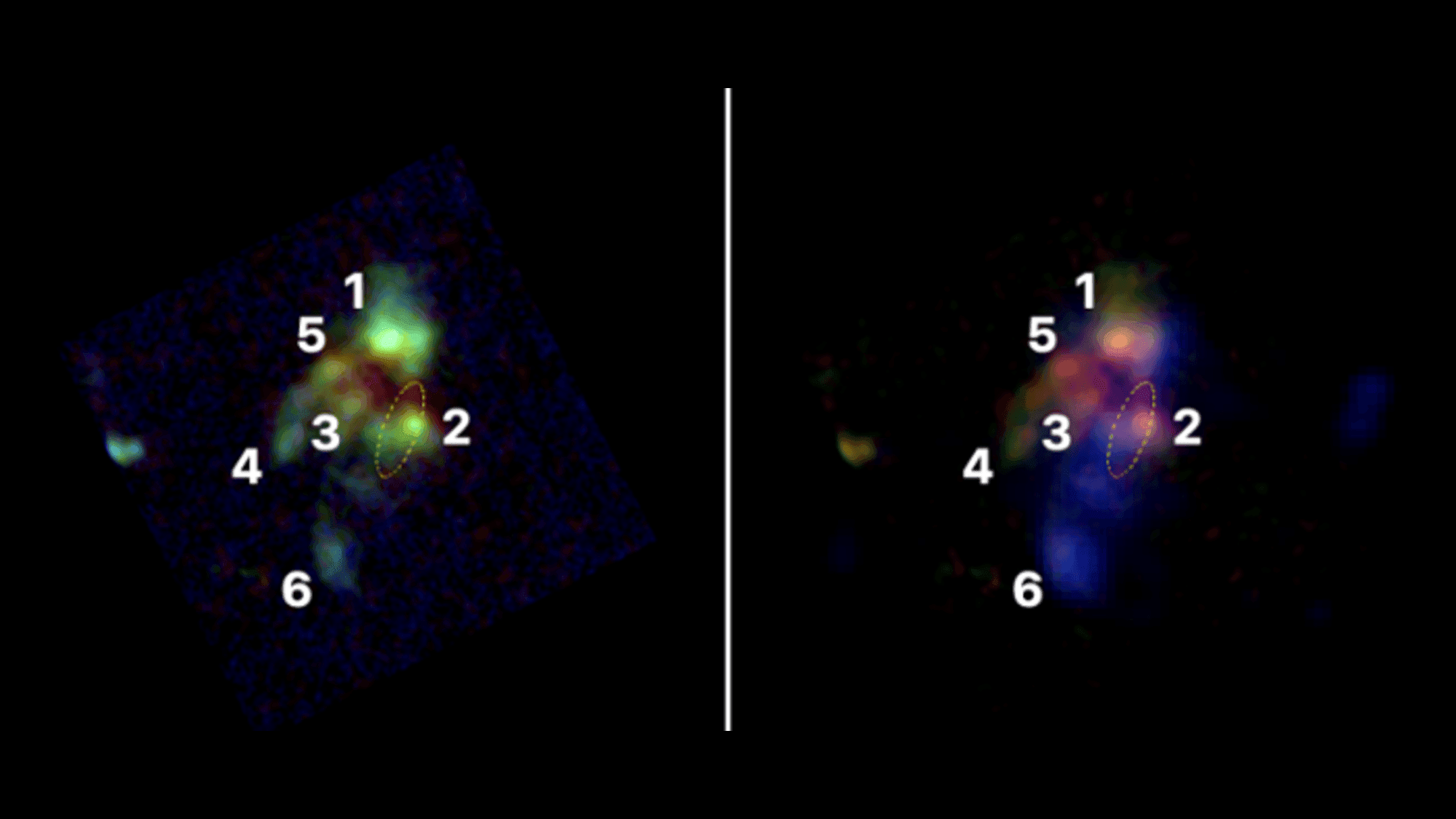 James Webb observes six galaxies merging into one of universe's largest structures