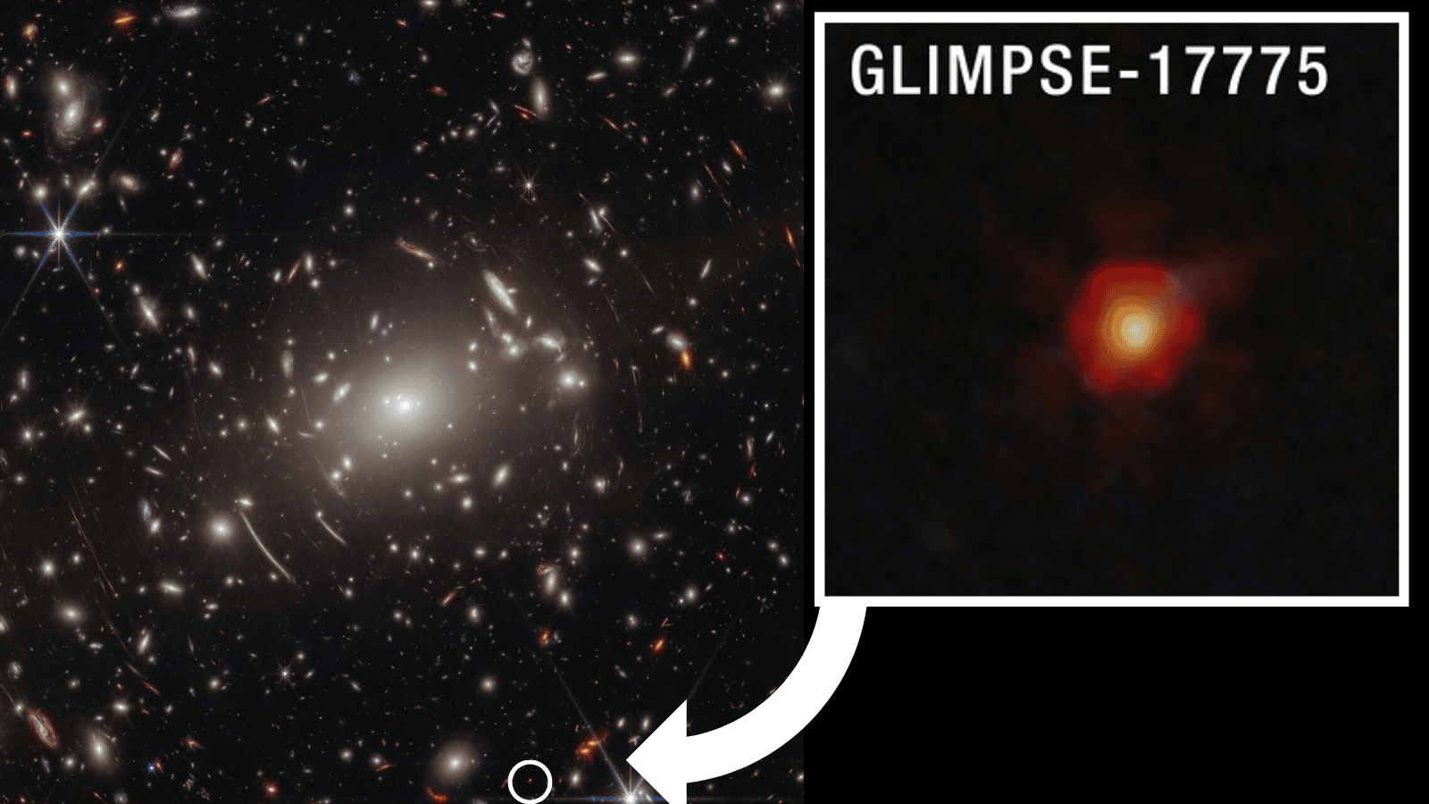 James Webb telescope identifies massive black holes in early universe