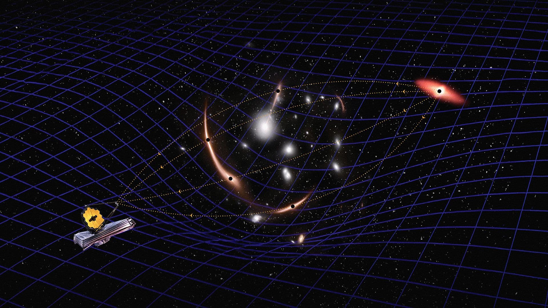 James Webb telescope identifies most distant dormant black hole 10 billion light-years away