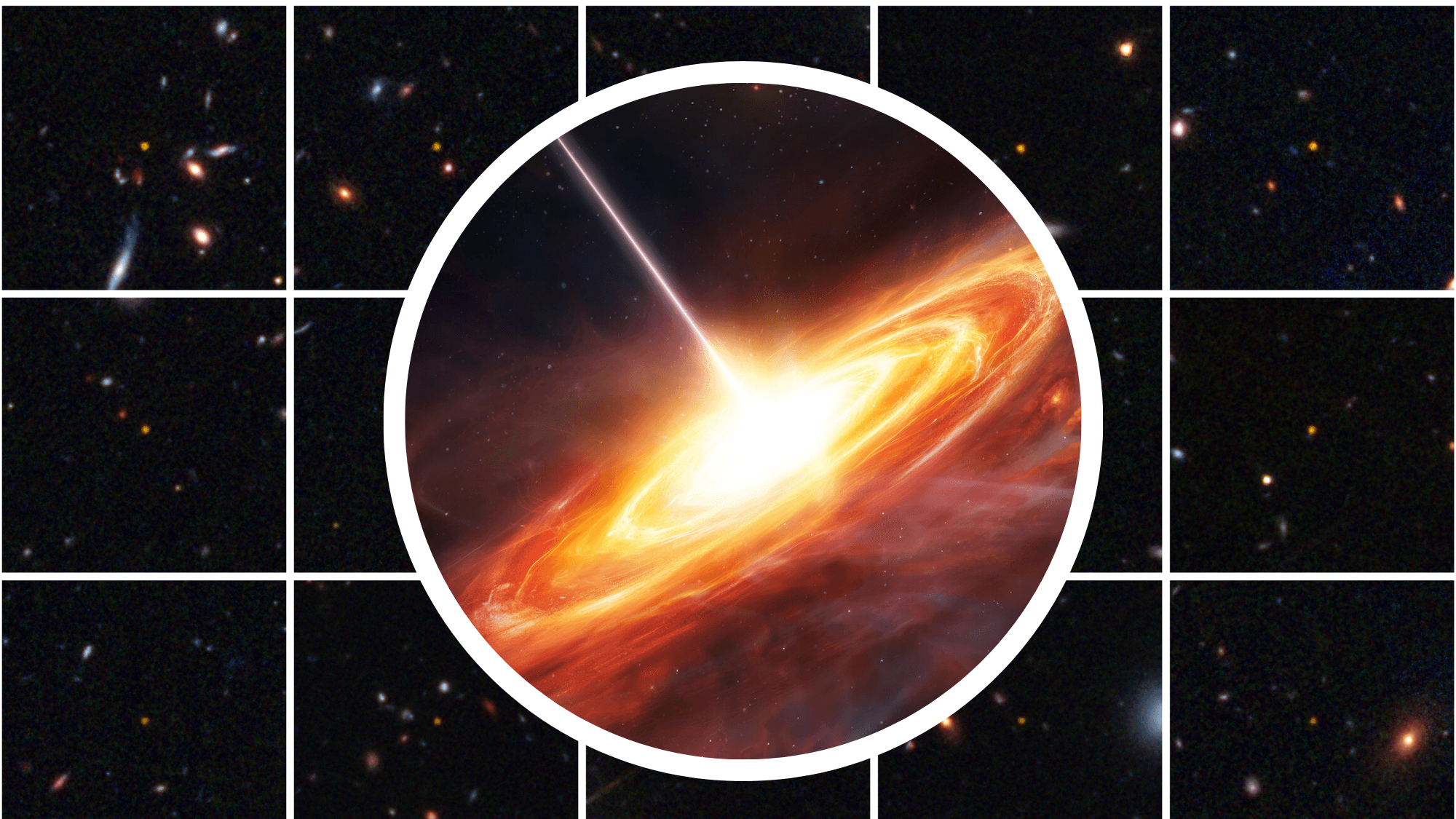 Oldest quasar discovered, dating to universe's first billion years