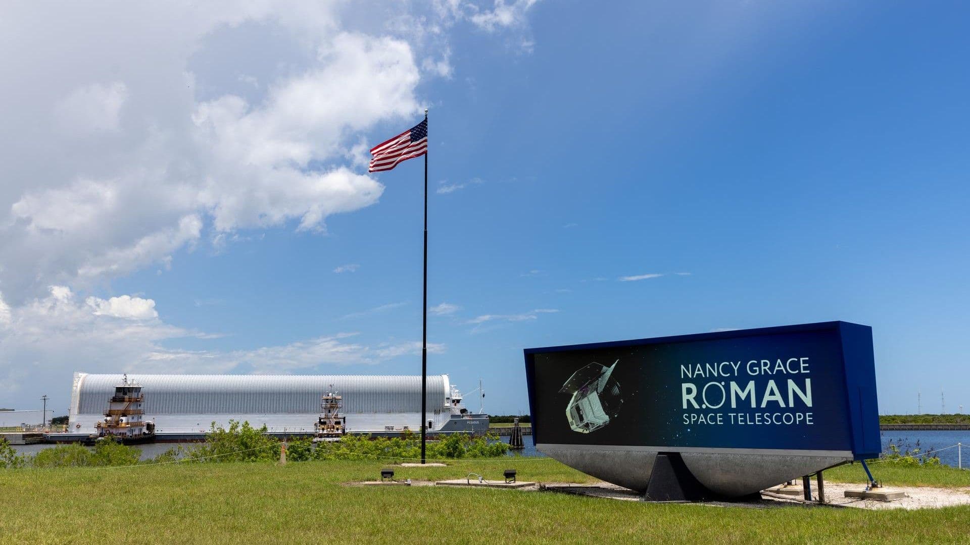 NASA's Roman Space Telescope arrives at Florida spaceport for summer launch