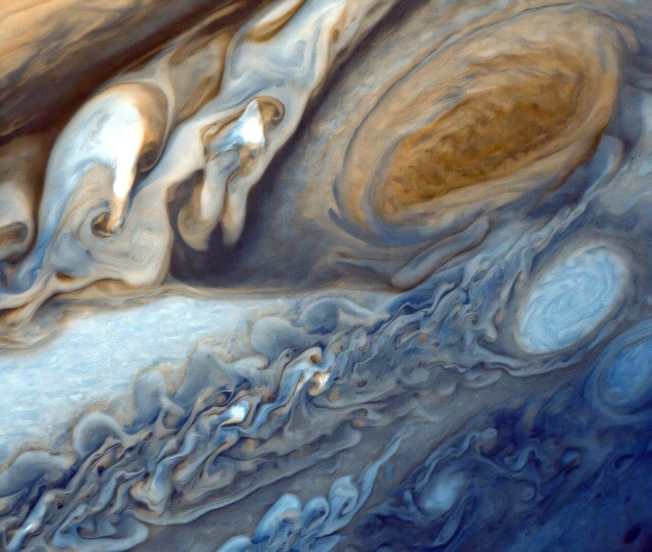 Jupiter observations reveal unified mechanism for particle acceleration