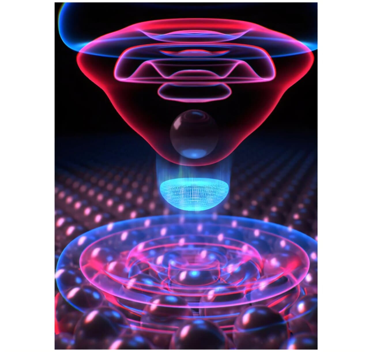 Ultrafast microscopy breaks quantum mechanical space-time measurement limit