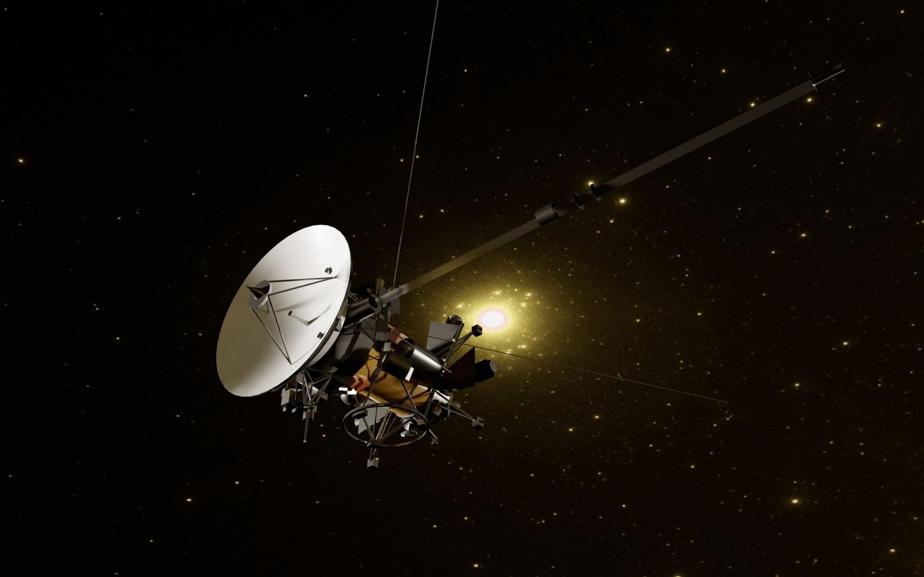 Voyager 1 continues transmitting from interstellar space after 49 years